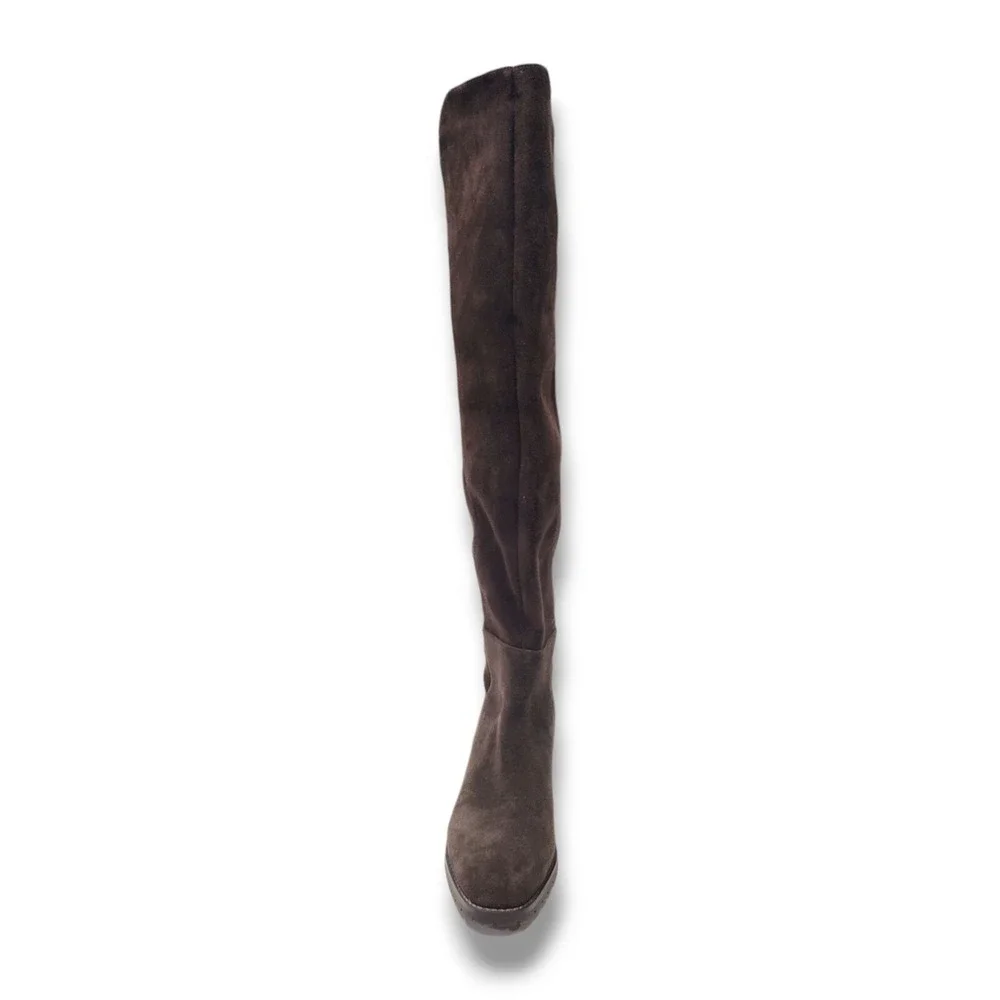 Blondo Sierra Over the Knee Boot Womens 5.5 Brown Waterproof Suede
